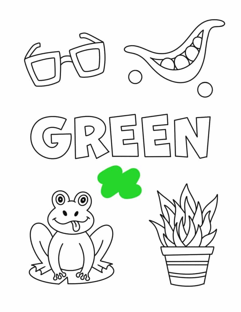 Green Color Activities And Worksheets For Preschool The Worksheets Library