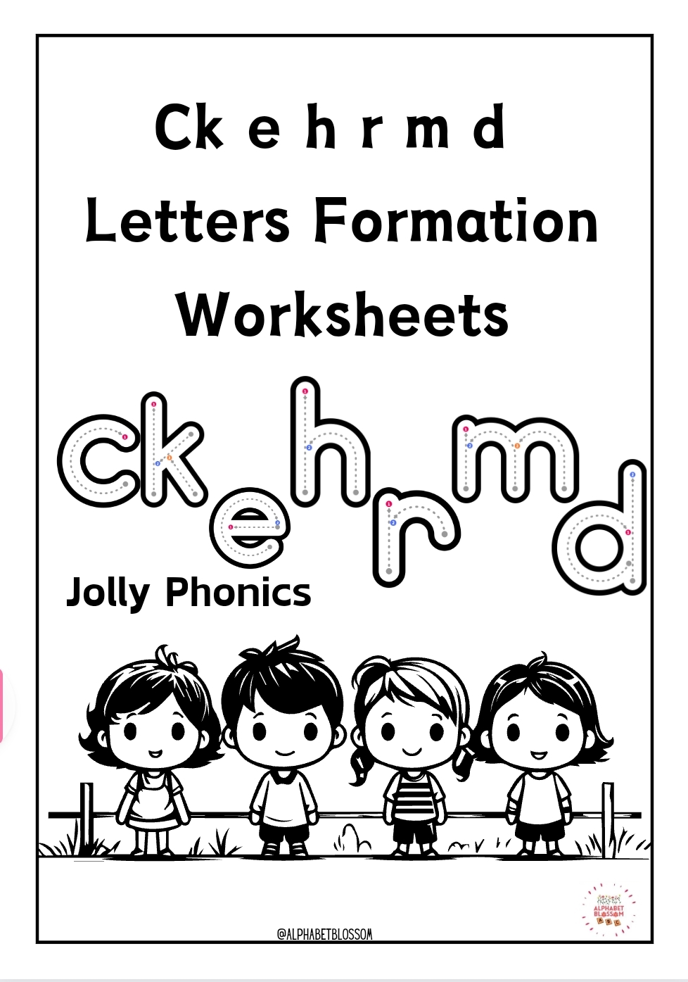 Group 2 Jolly Phonics Letter Formation Worksheets Made By Teachers