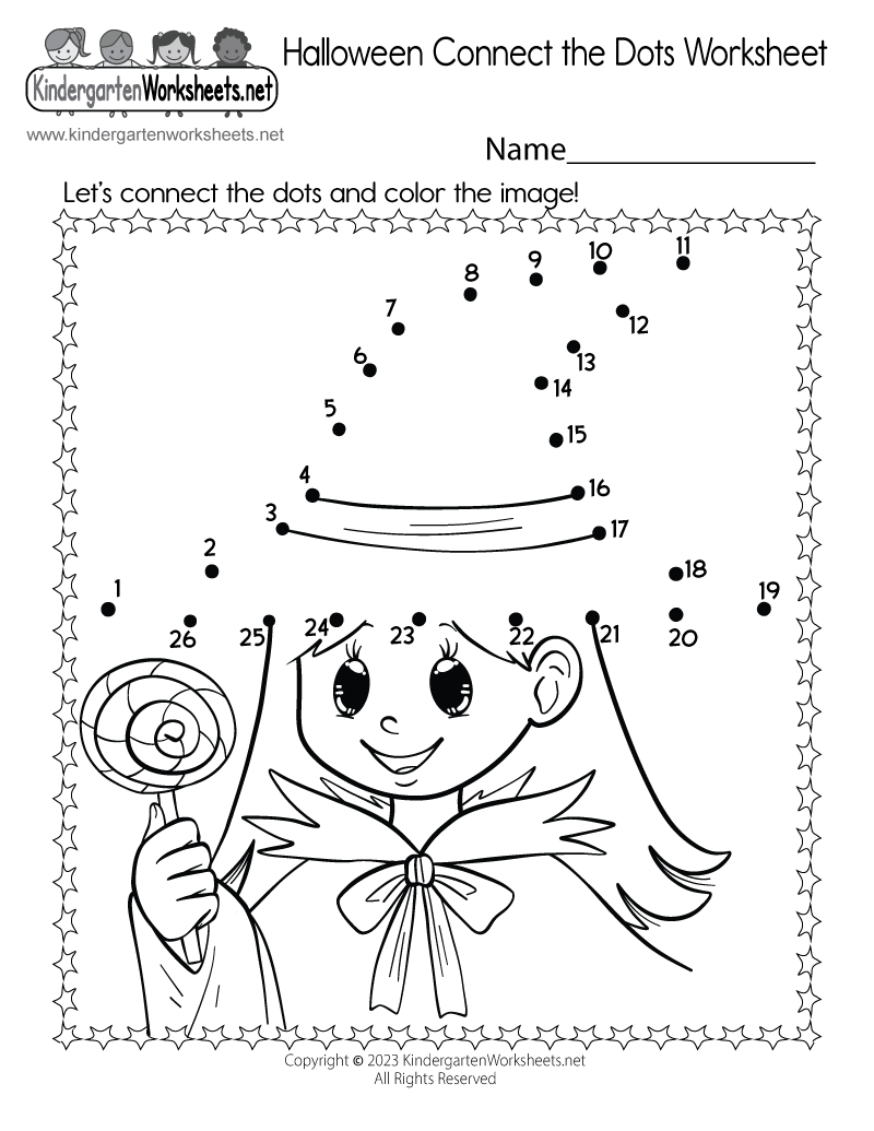 halloween kindergarten worksheets