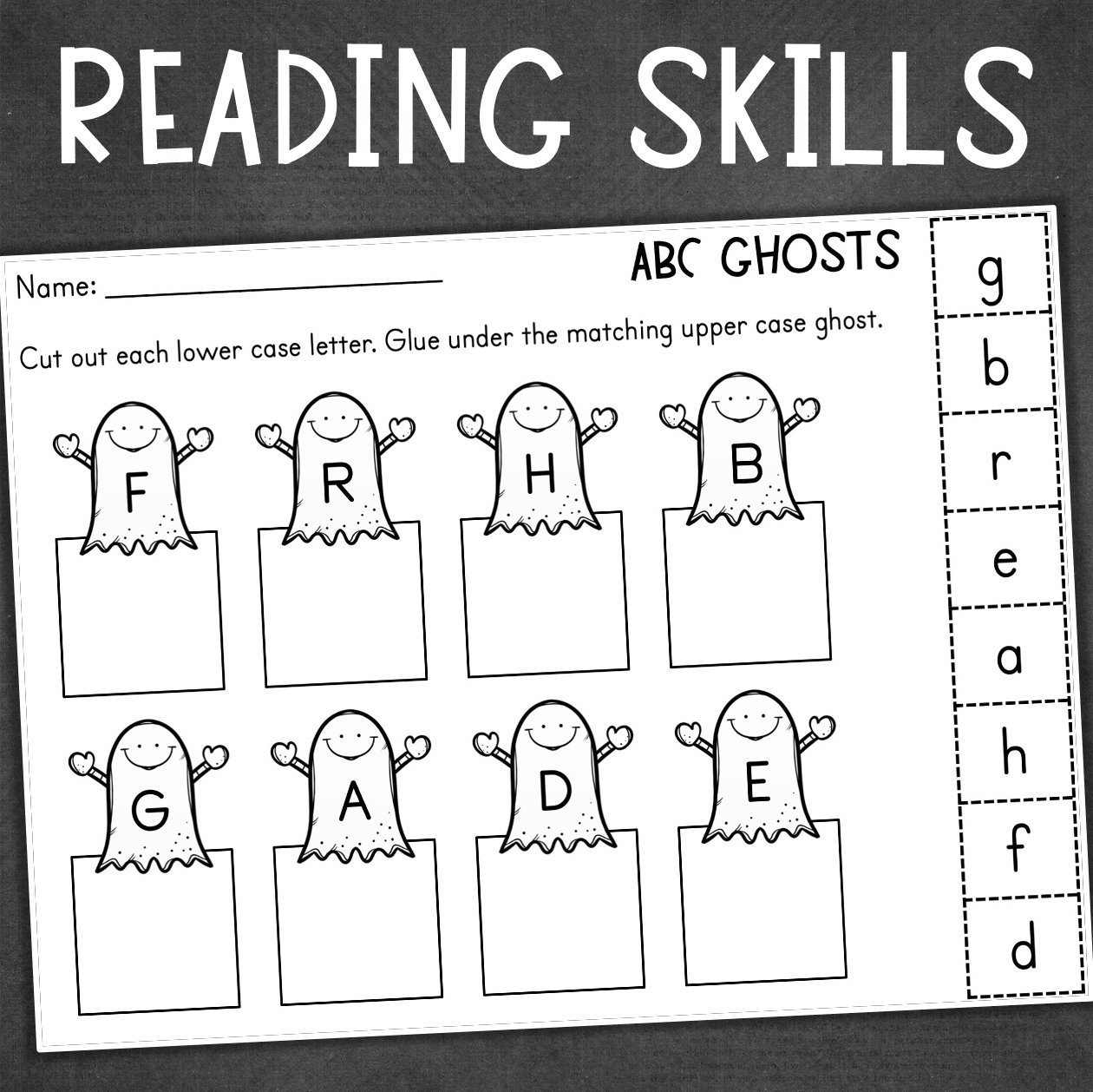 Halloween Kindergarten Reading And Math Worksheets