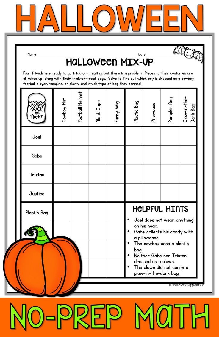 Halloween Math Worksheets And Activities Multiplication Color By Number Halloween Math Worksheets Halloween Worksheets Fun