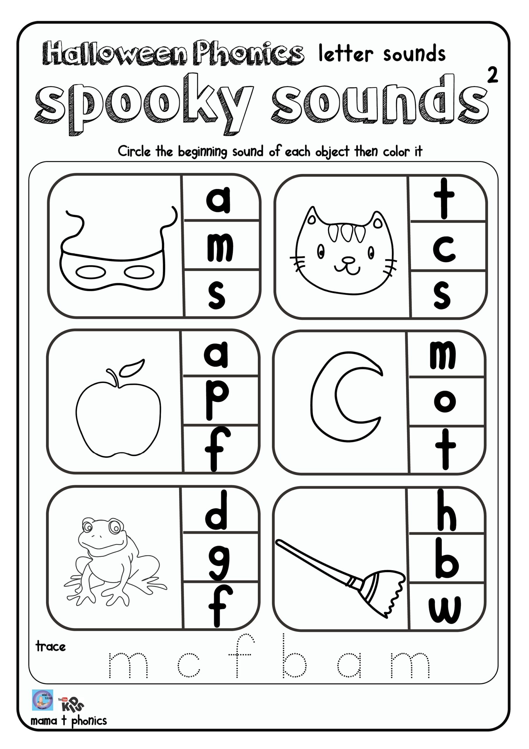 Halloween Phonics Fun Letter Sounds CVC Words Tricky Words Sight Words Etsy Israel