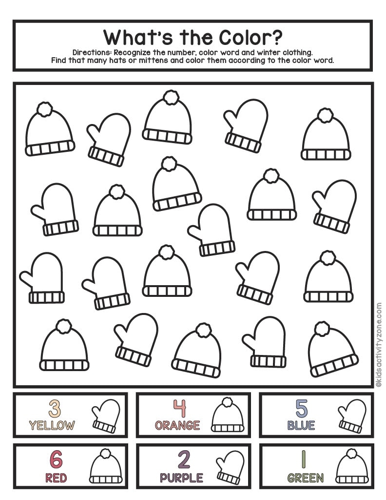 math worksheet pre k