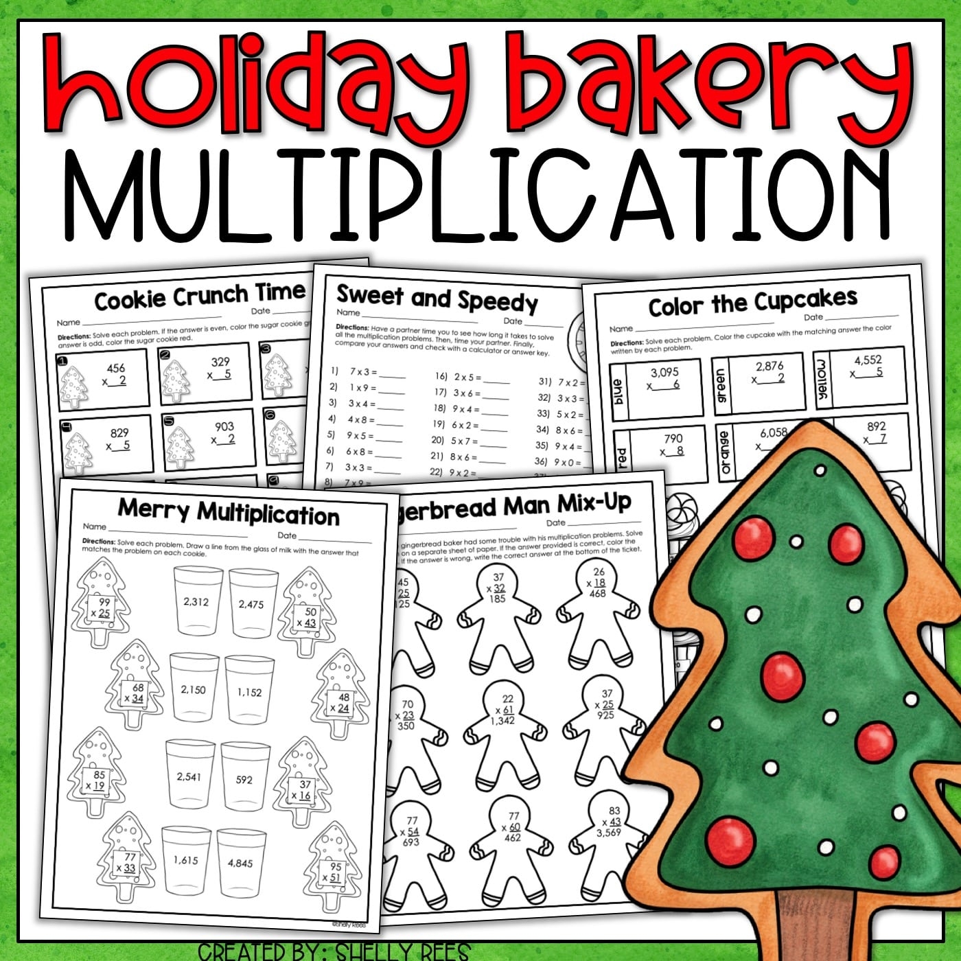 Holiday Math Worksheets Appletastic Learning