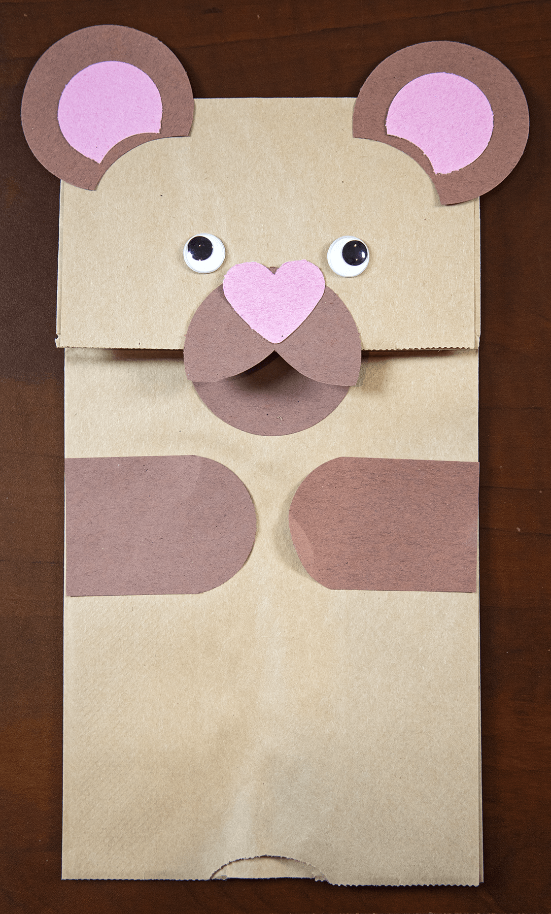 How To Make Paper Bag Puppets Golden Road Arts