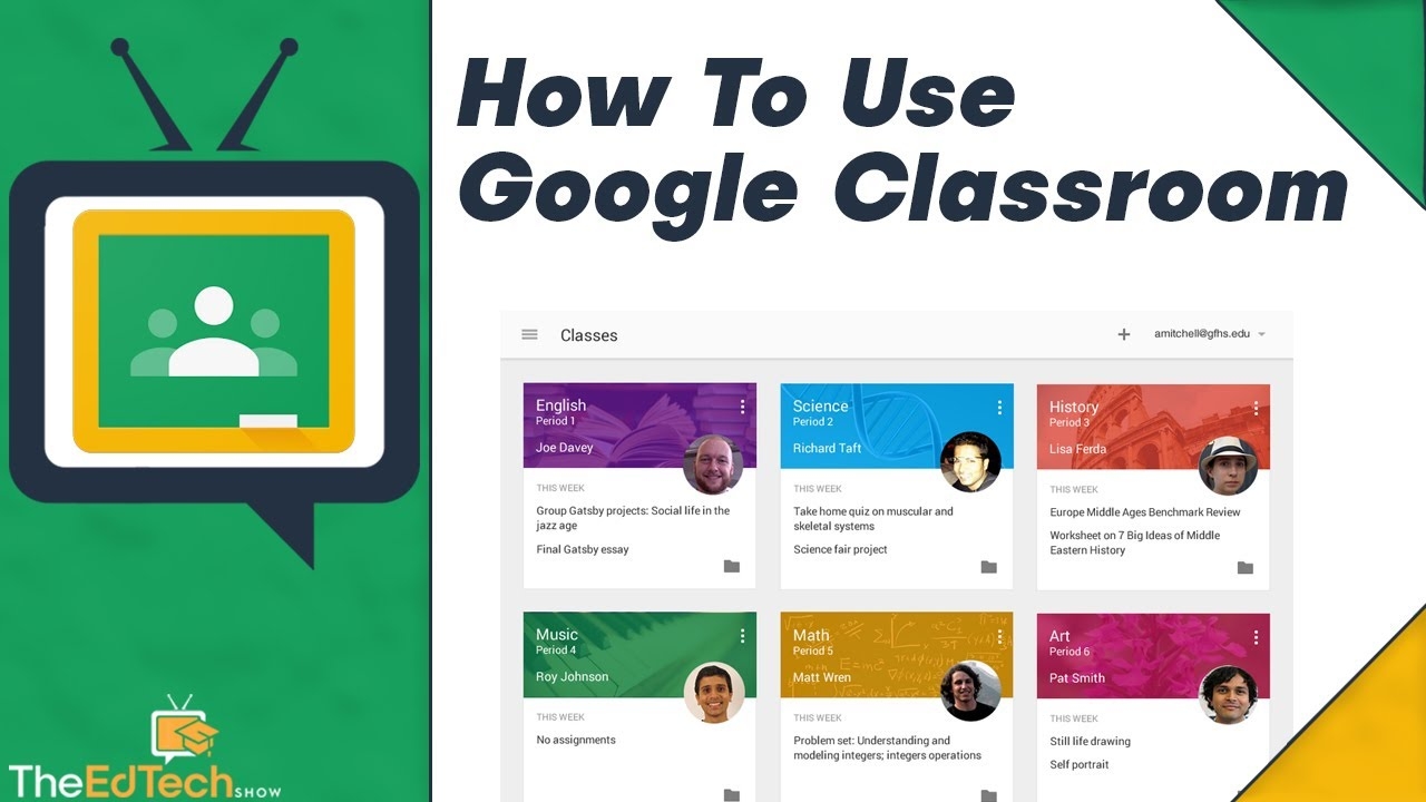 How To Use Google Classroom Tutorial For Teachers Students 2022 Guide YouTube