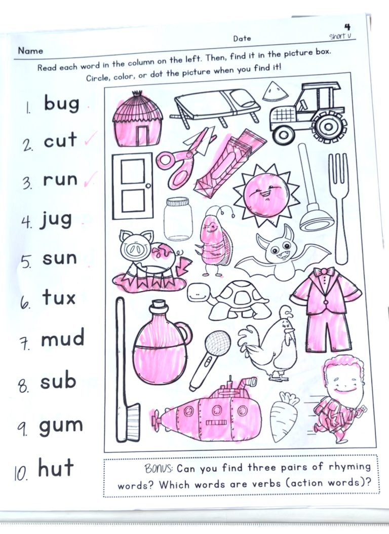 I Spy Phonics Worksheets That Students AND Teachers LOVE The OG SLP