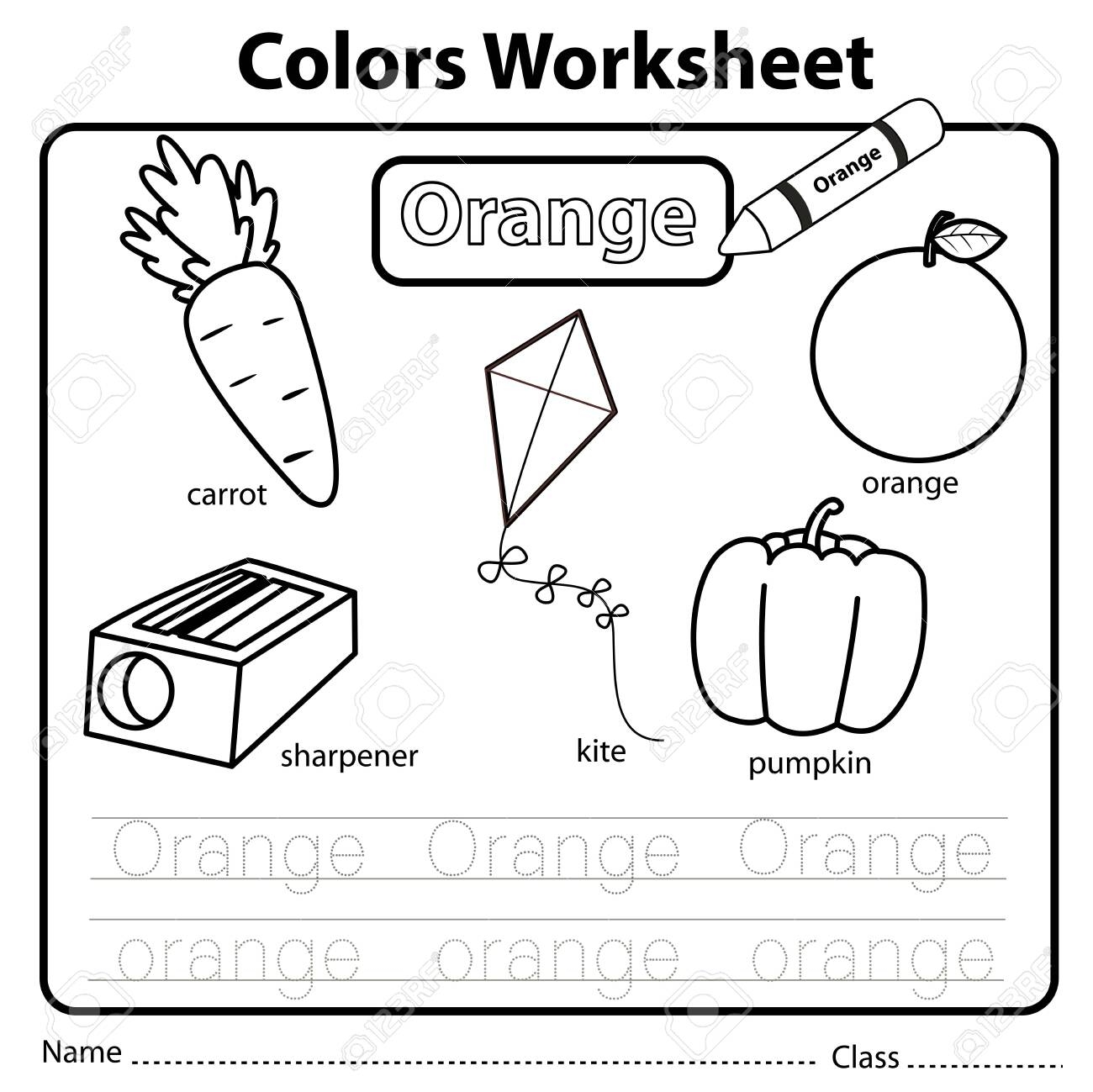 Illustrator Of Colors Worksheet Orange Royalty Free SVG Cliparts Vectors And Stock Illustration Image 122254738 Illustrator Of Colors Worksheet Orange Royalty Free SVG Cliparts Vectors And Stock Illustration Image 122254738