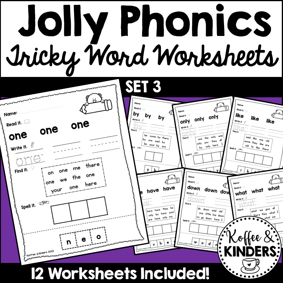 jolly phonics worksheets printables