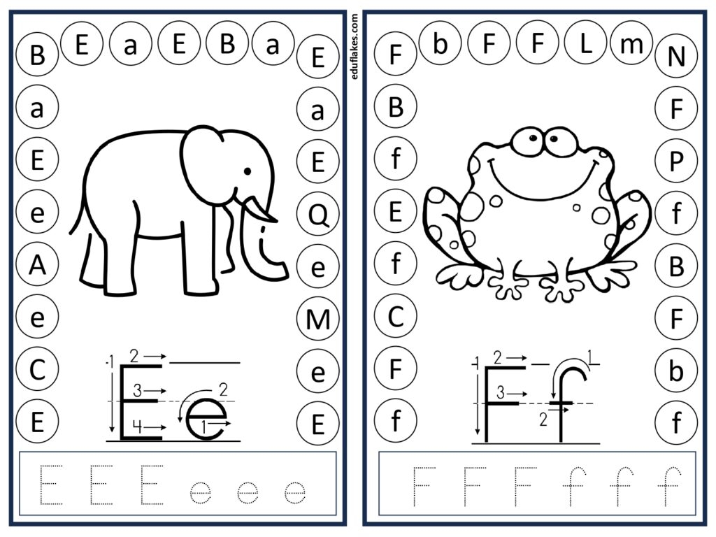 free printable letter recognition worksheets