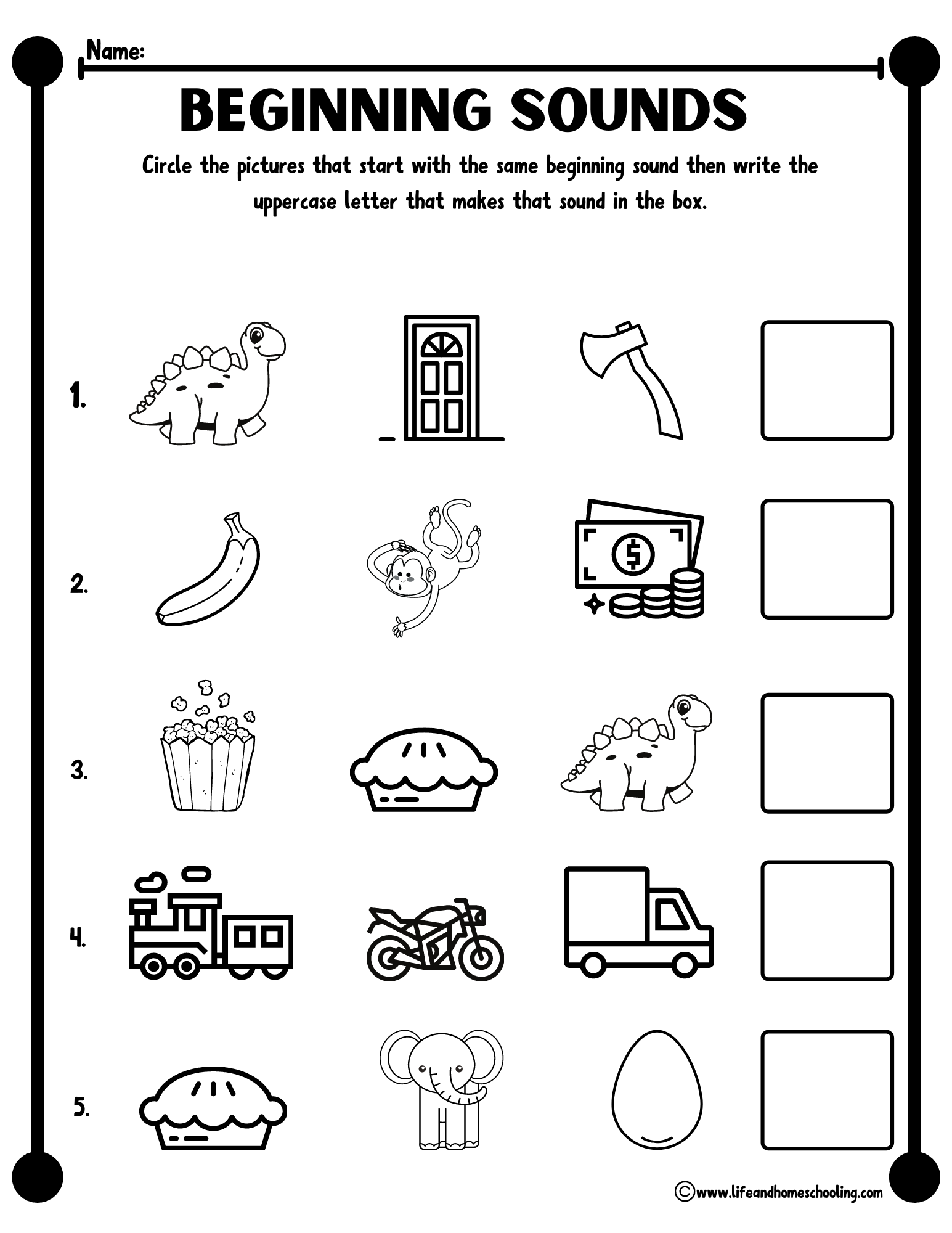 Kindergarten Beginning Sound Worksheet Made By Teachers Kindergarten Beginning Sound Worksheet Made By Teachers