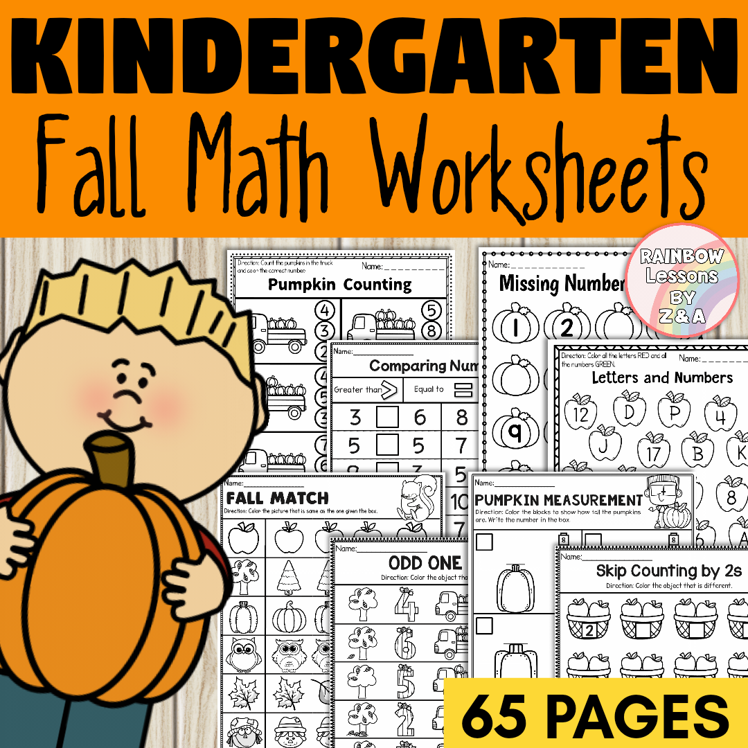kindergarten math worksheets