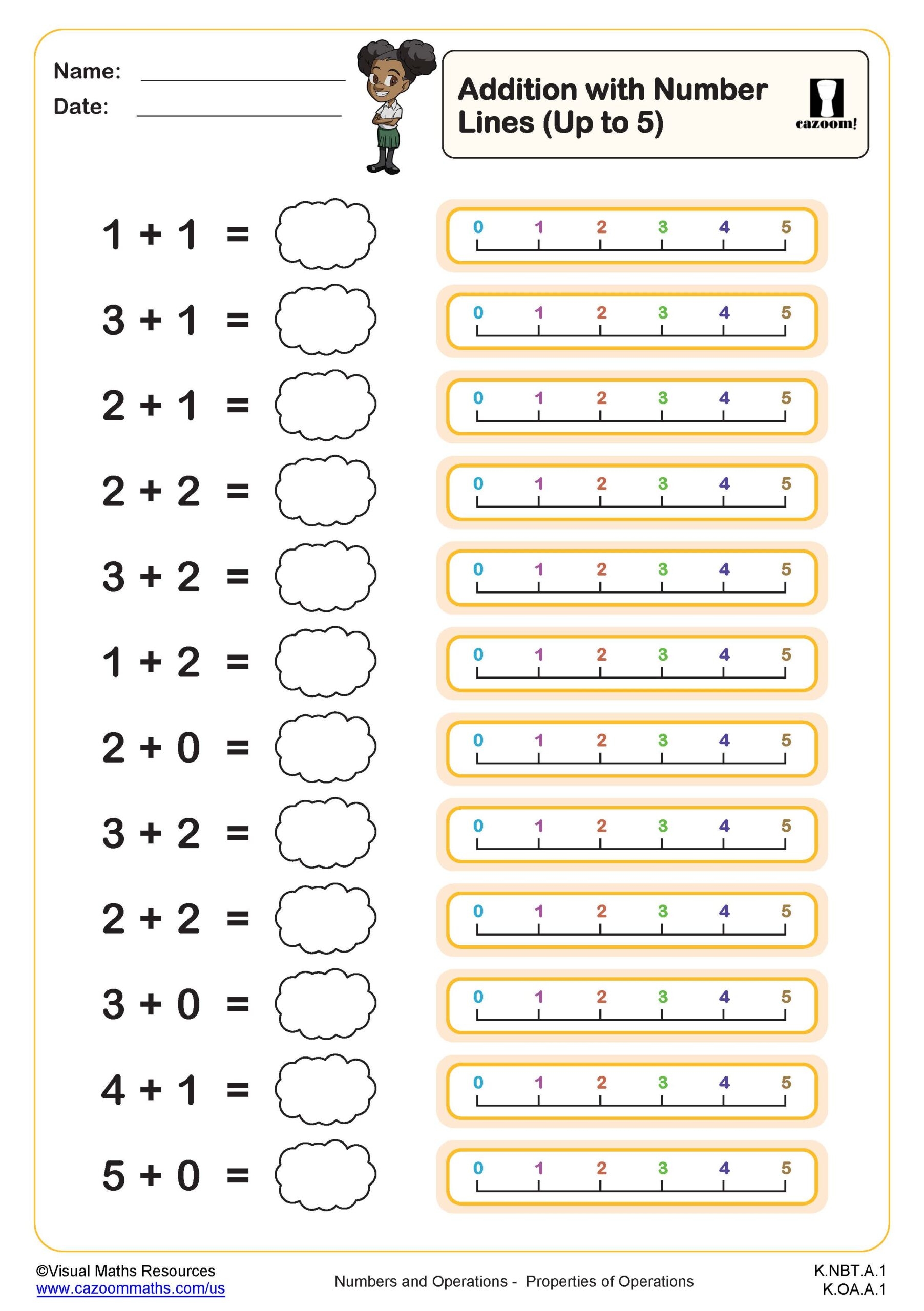 kindergarten math worksheets pdf