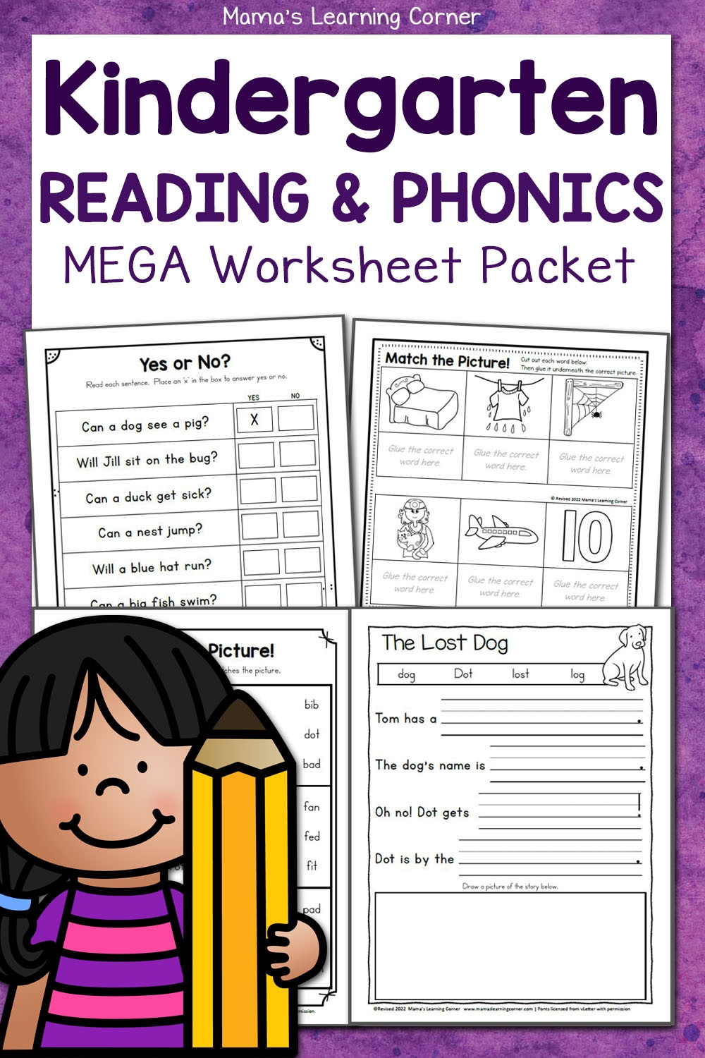 printable phonics worksheets