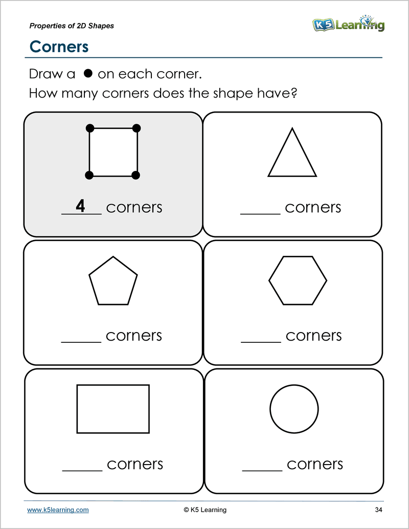 Kindergarten Shapes And Geometry Workbook K5 Bookstore