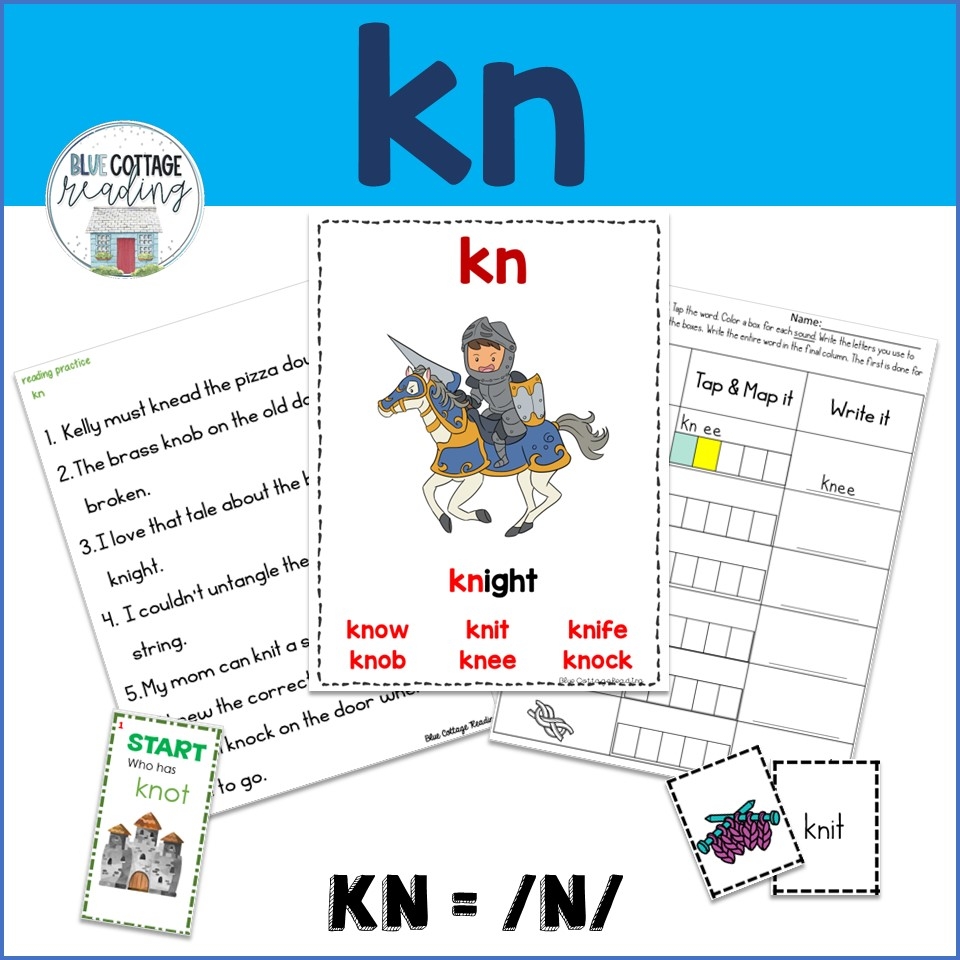 Kn Silent Letters Activities And Worksheets Made By Teachers