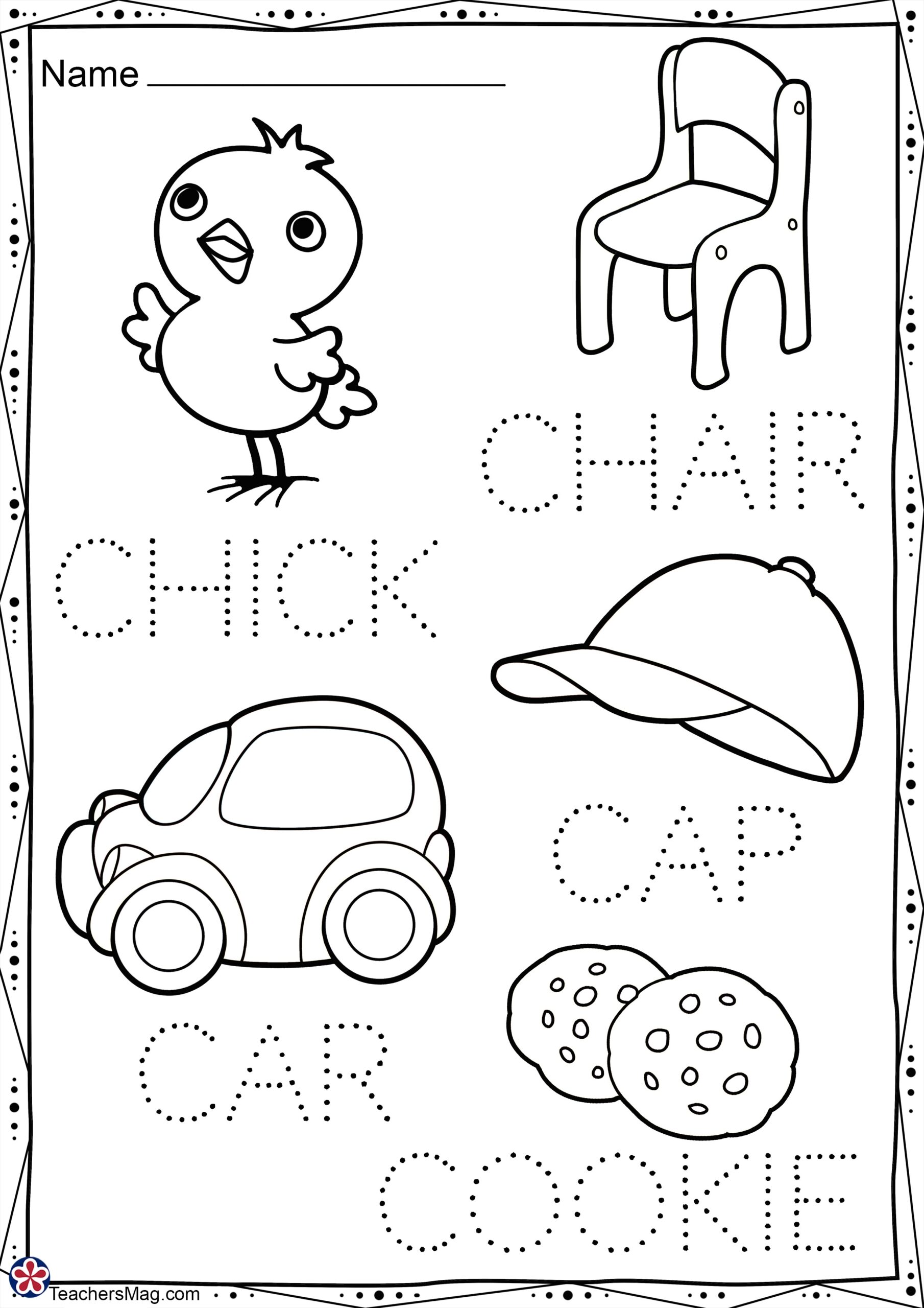Letter Free Worksheets For Preschool TeachersMag