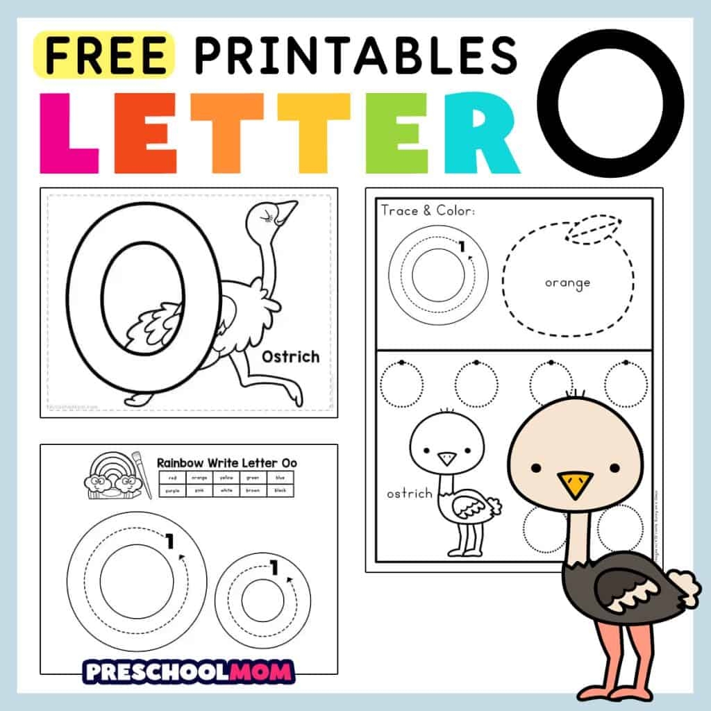 Letter O Preschool Printables Preschool Mom