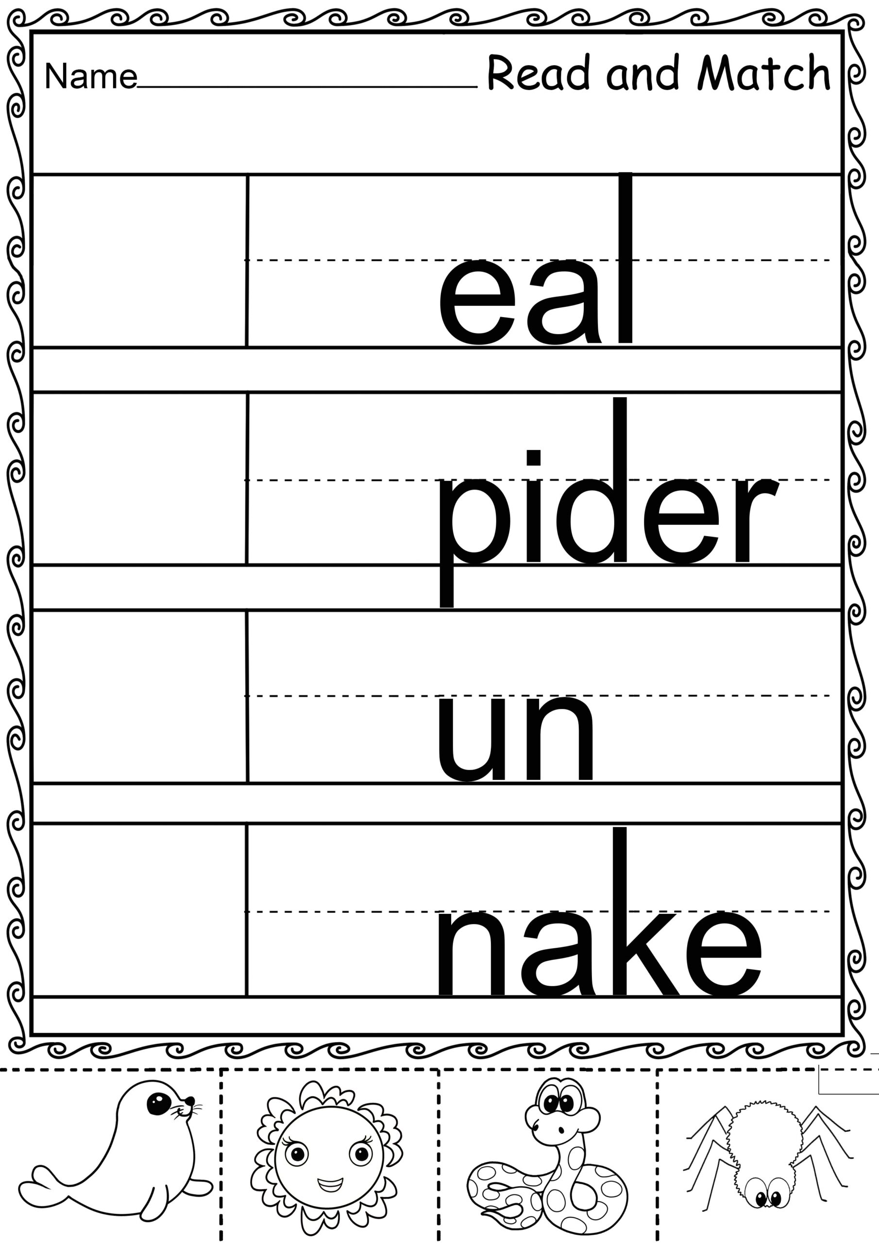 s worksheet preschool