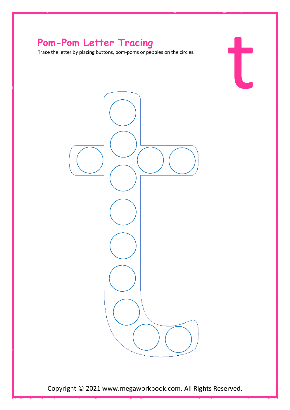 Letter T Activities For Preschool Letter T Worksheets Letter T Crafts Letter T Printables MegaWorkbook