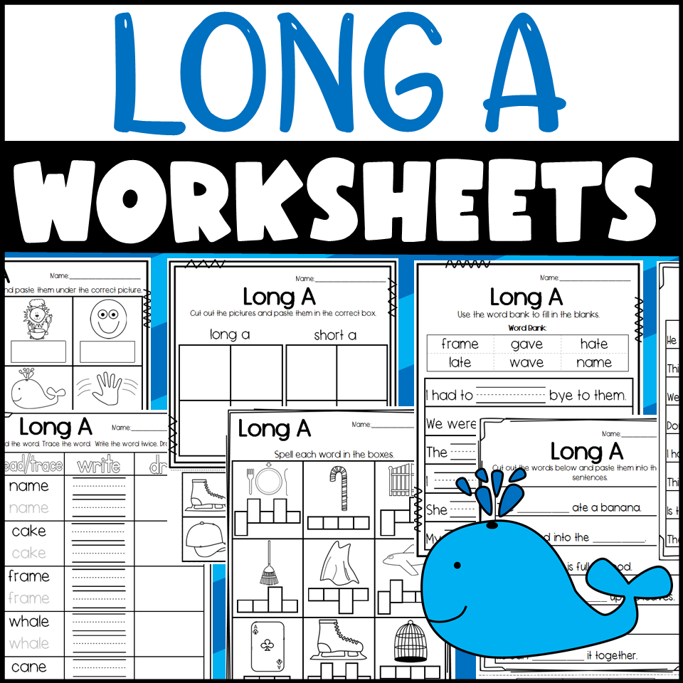 Long A Silent E Worksheets Made By Teachers