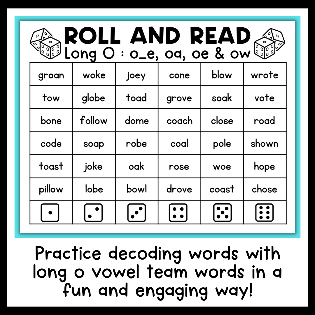 oe words phonics worksheets