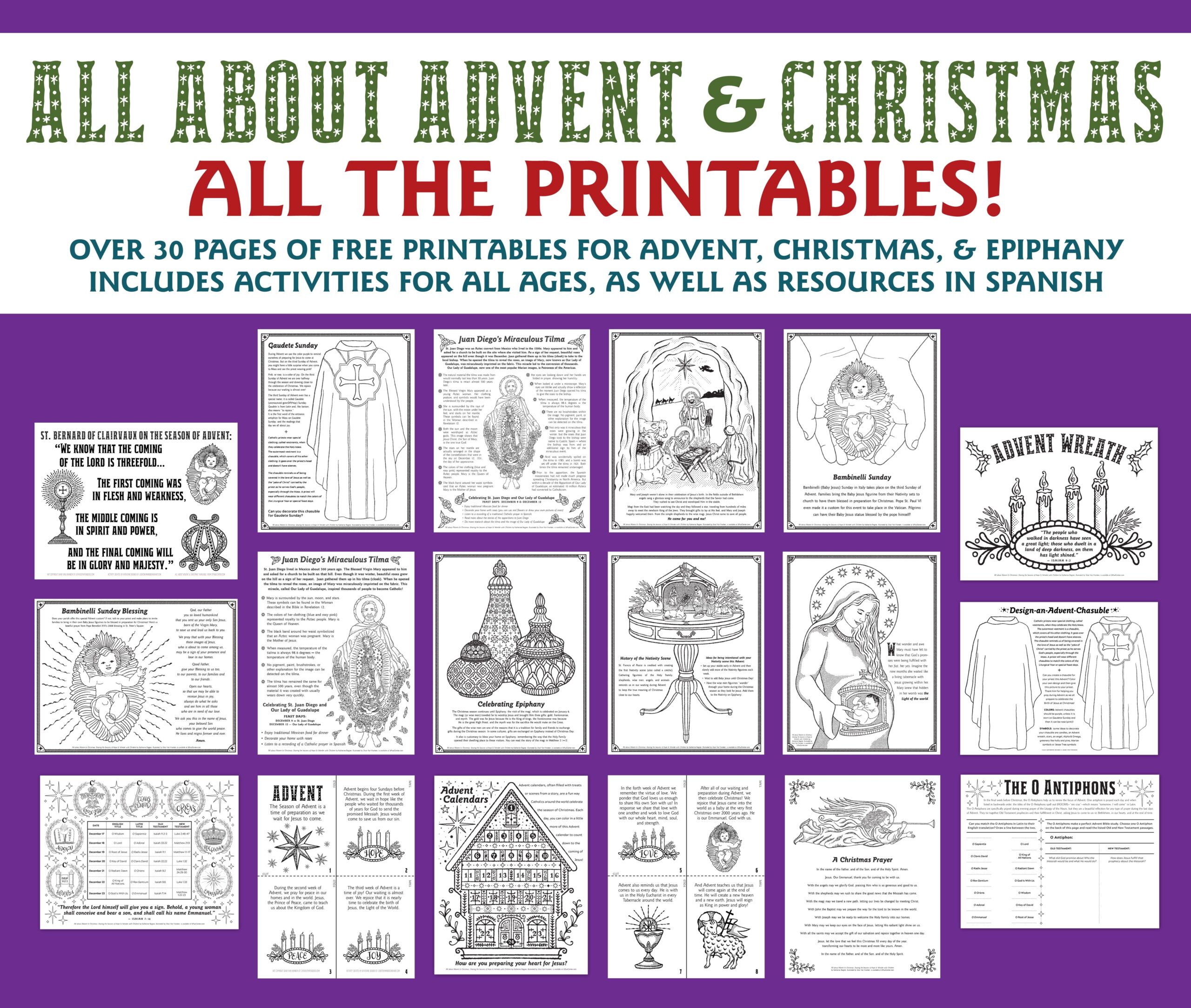 Look To Him And Be Radiant Alllllll The All About Advent Christmas Printables Free For You 