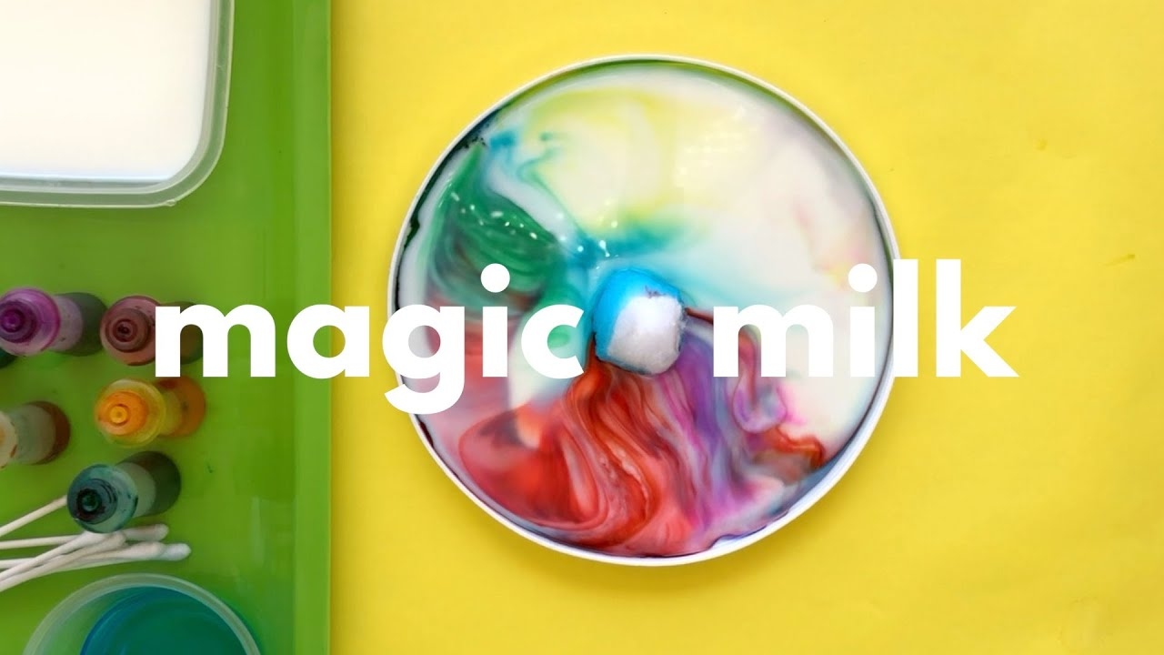 Magic Milk Two Ways YouTube