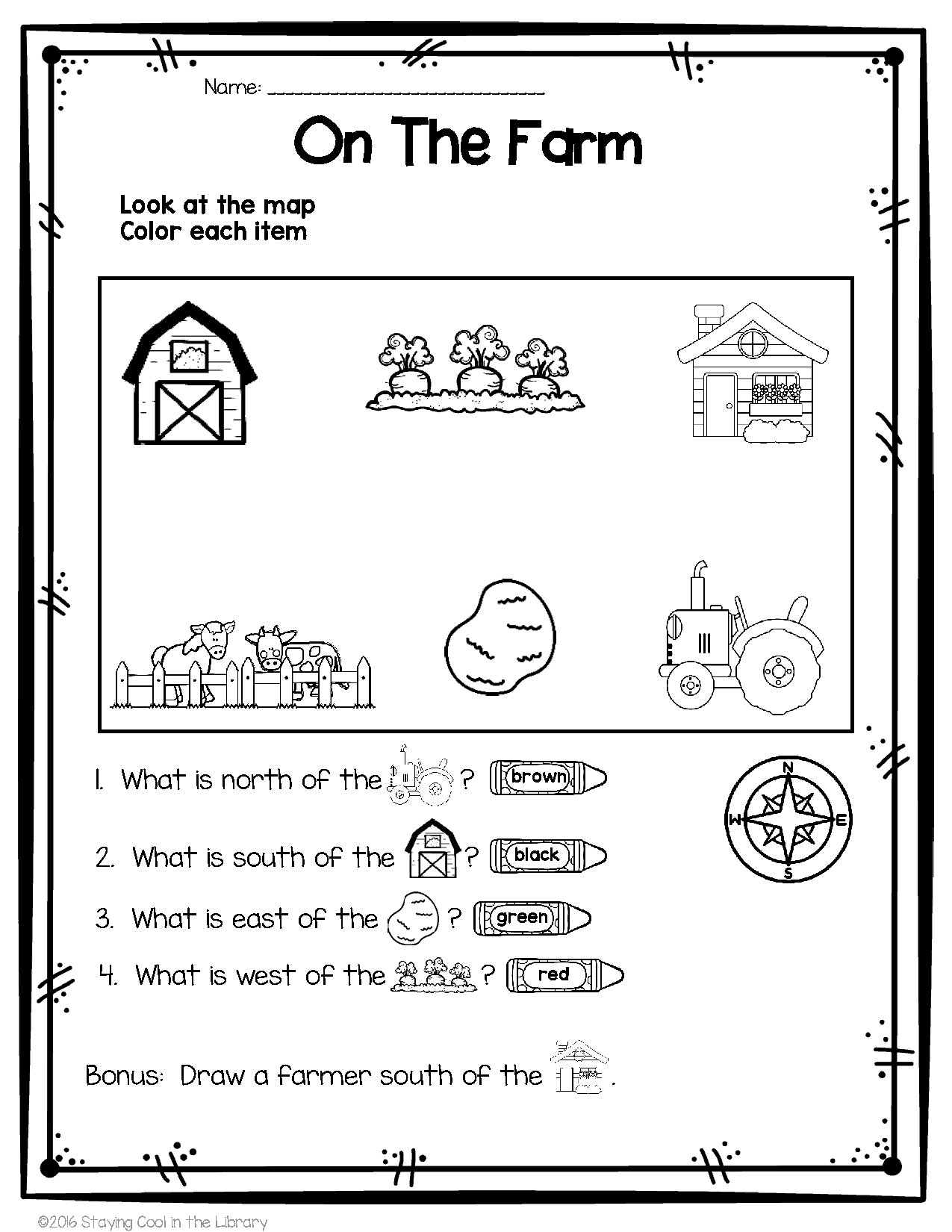 Map Skills Worksheets Library Map Skills Worksheets Library