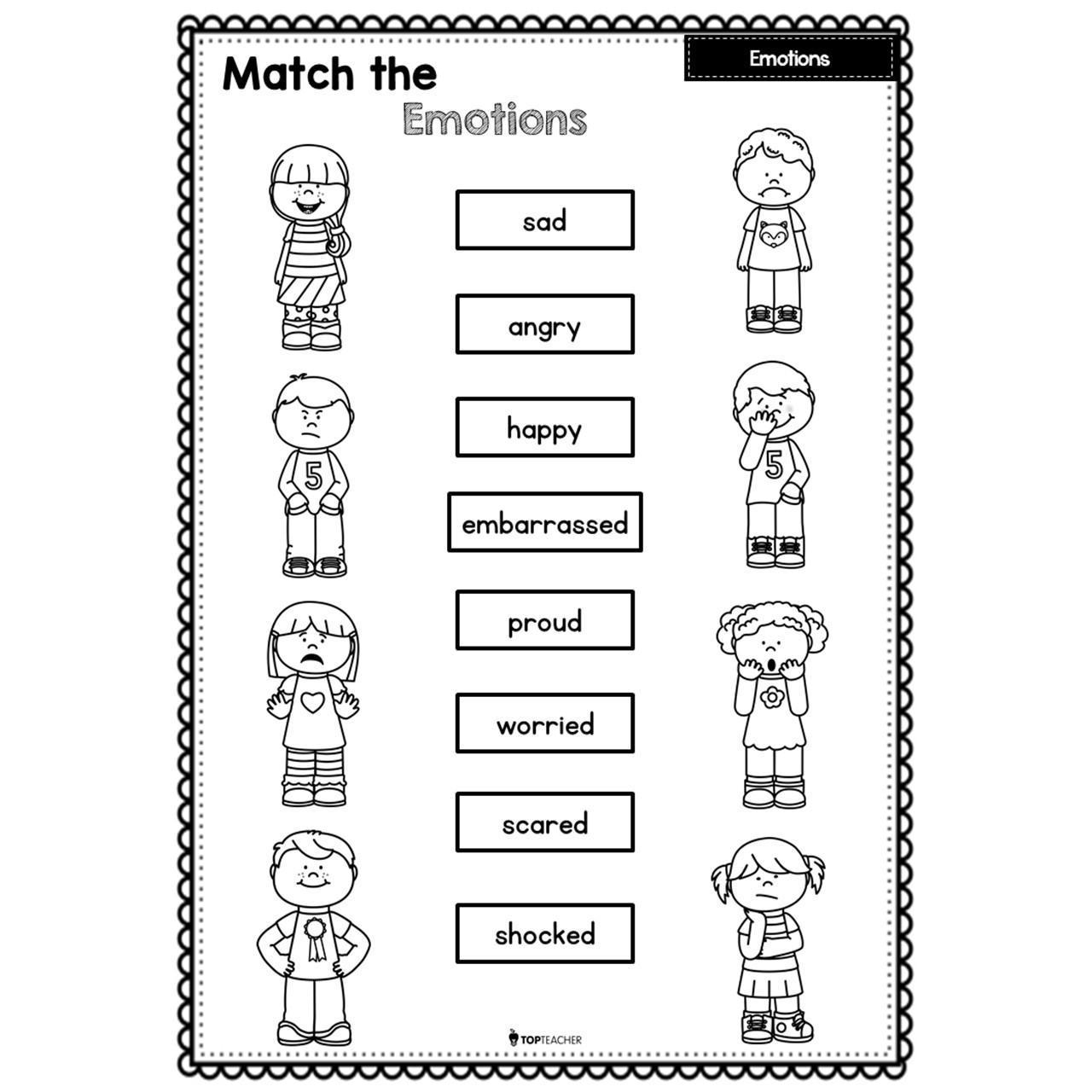 Match The Emotions Top Teacher Match The Emotions Top Teacher