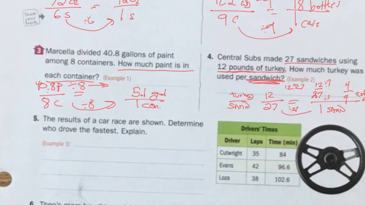 Math 1 3 Independent Practice YouTube Worksheets Library