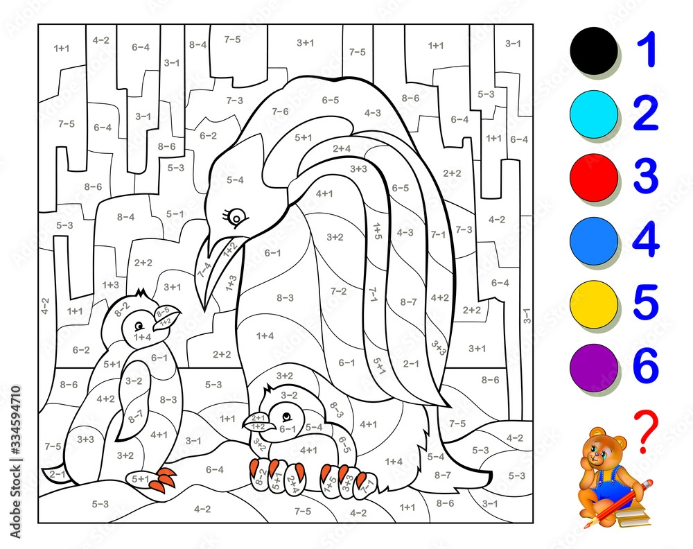 math coloring worksheets printable