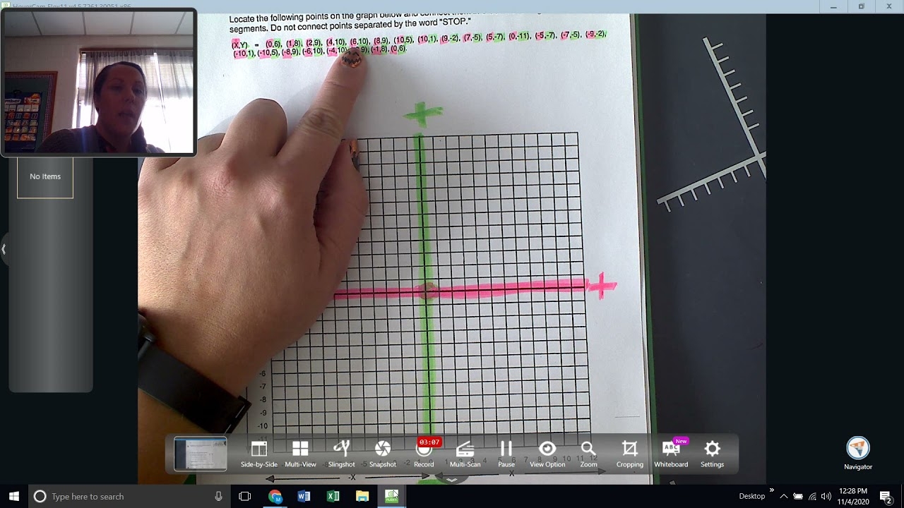 Math Graphiti Example Video Worksheets Library