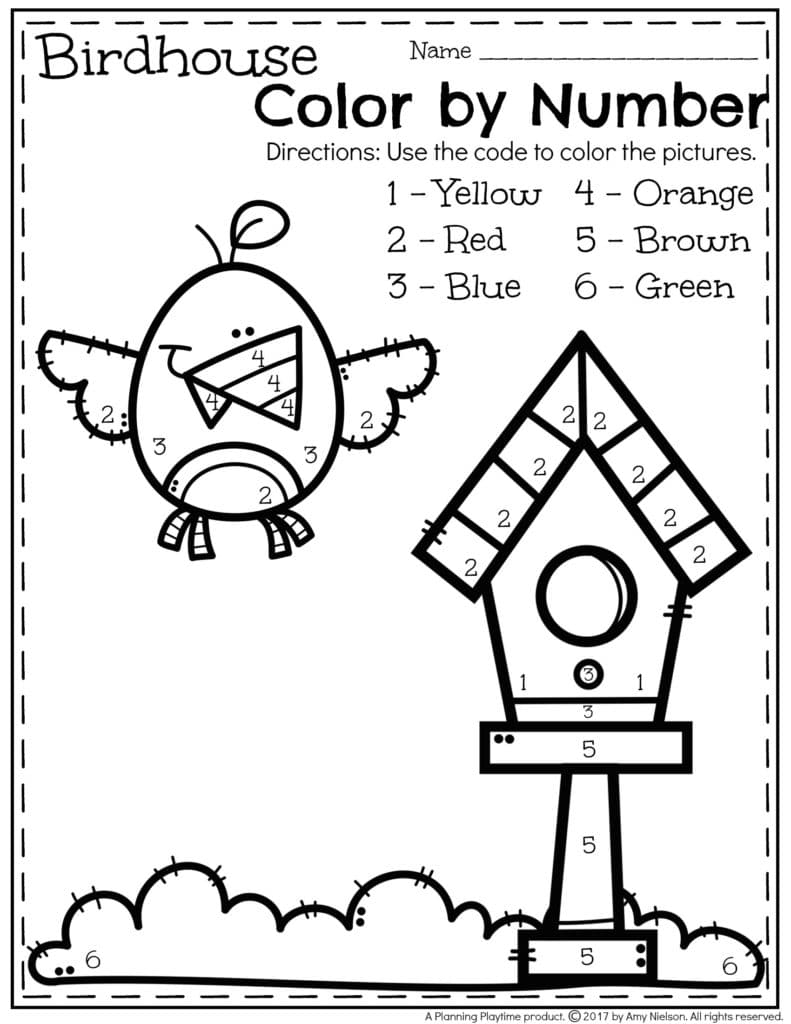 May Preschool Worksheets Planning Playtime