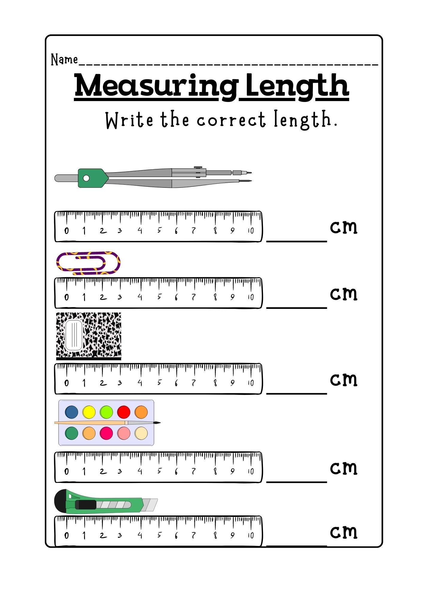 Measurement Worksheets Made By Teachers