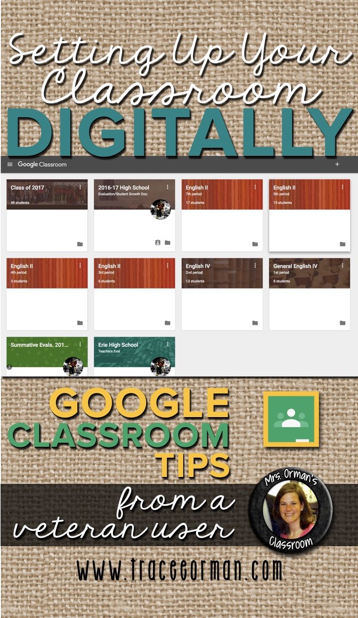 Mrs Orman s Classroom Setting Up Your Google Classroom Classes