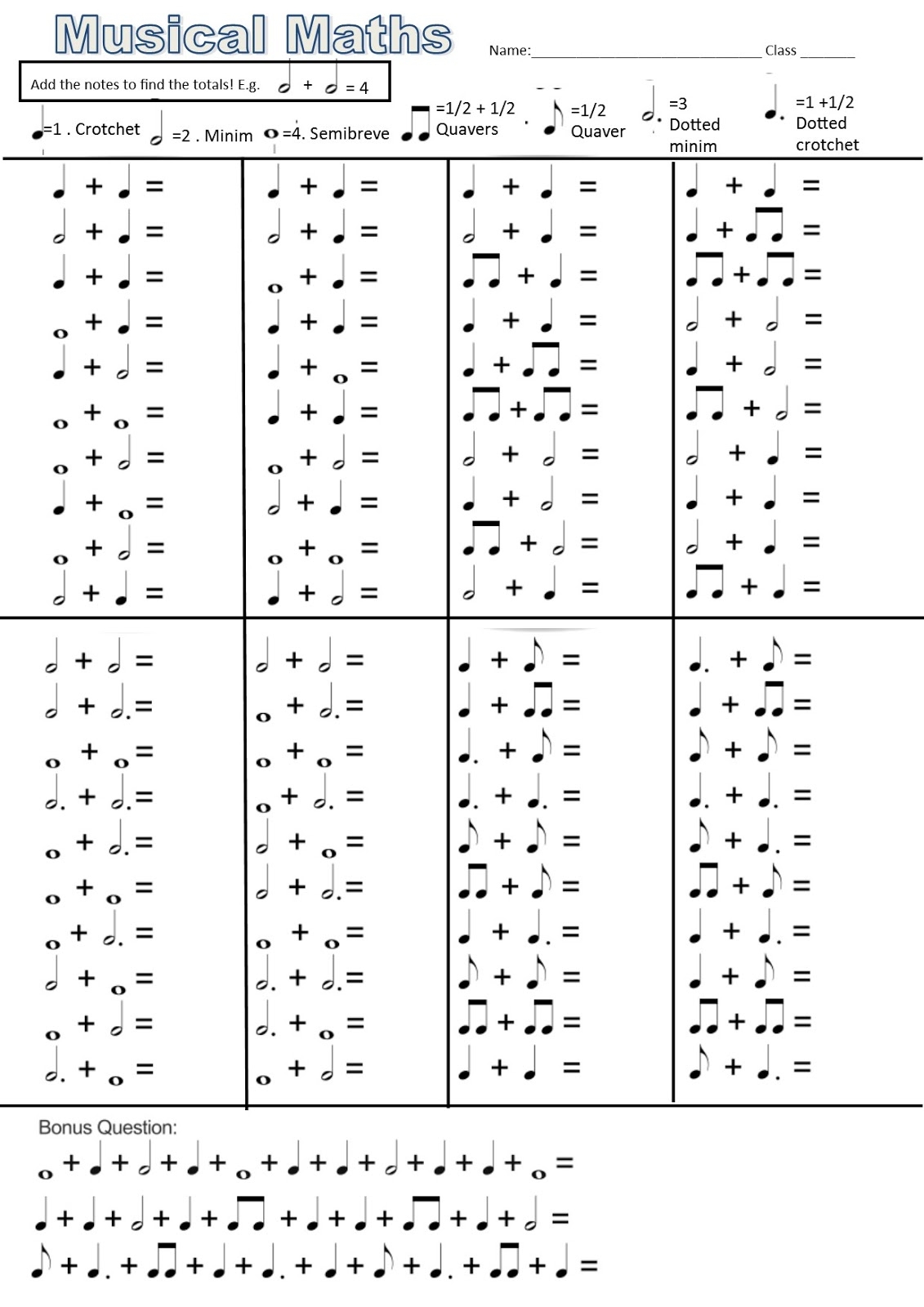 Music At Chadwell Year 3 Music Maths And CODE Breaker For Reading The Stave Worksheets To Print Music At Chadwell Year 3 Music Maths And CODE Breaker For Reading The Stave Worksheets To Print