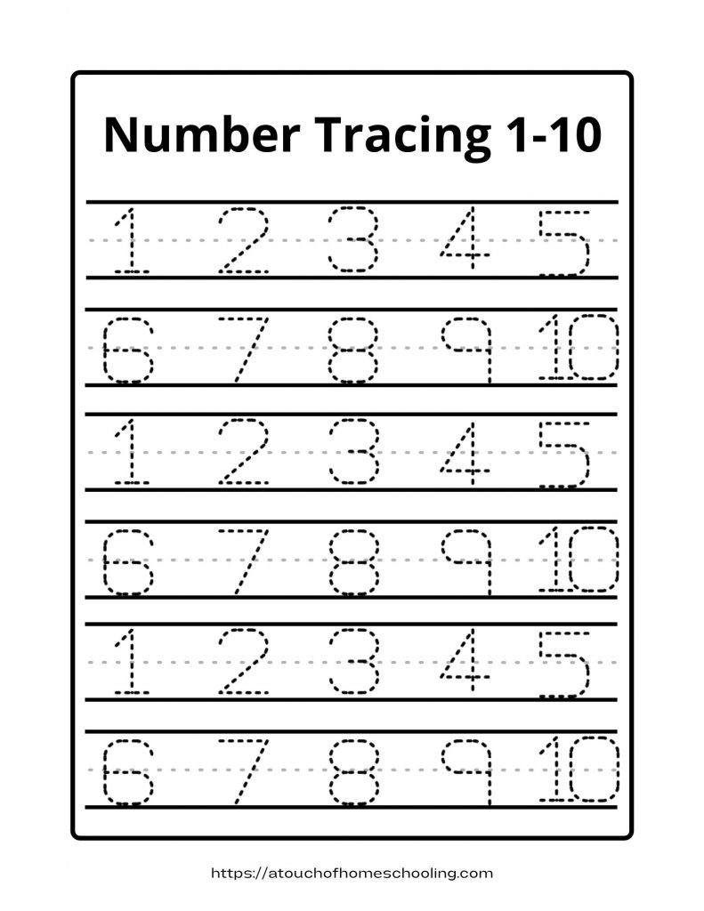 number worksheets printable free
