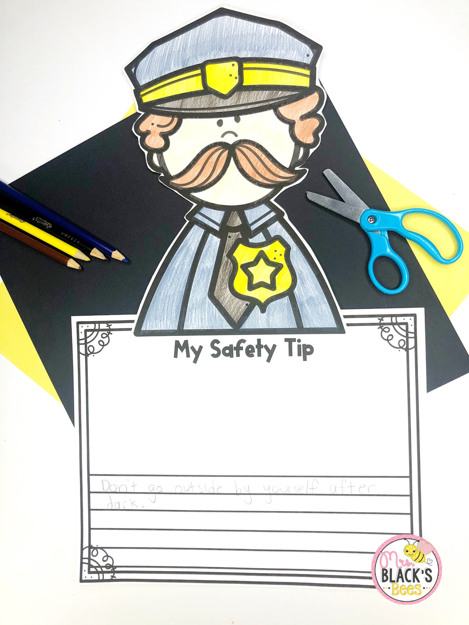 Officer Buckle And Gloria Craft And Bulletin Board Set Mrs Black s Bees Officer Buckle And Gloria Craft And Bulletin Board Set Mrs Black s Bees