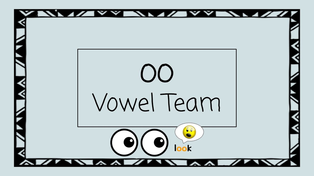 OO Vowel Team like Look 4 Minute Phonics YouTube