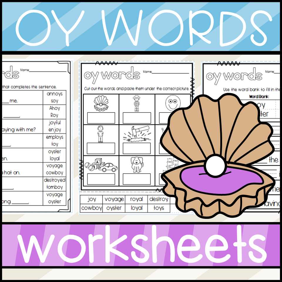 oy phonics worksheets