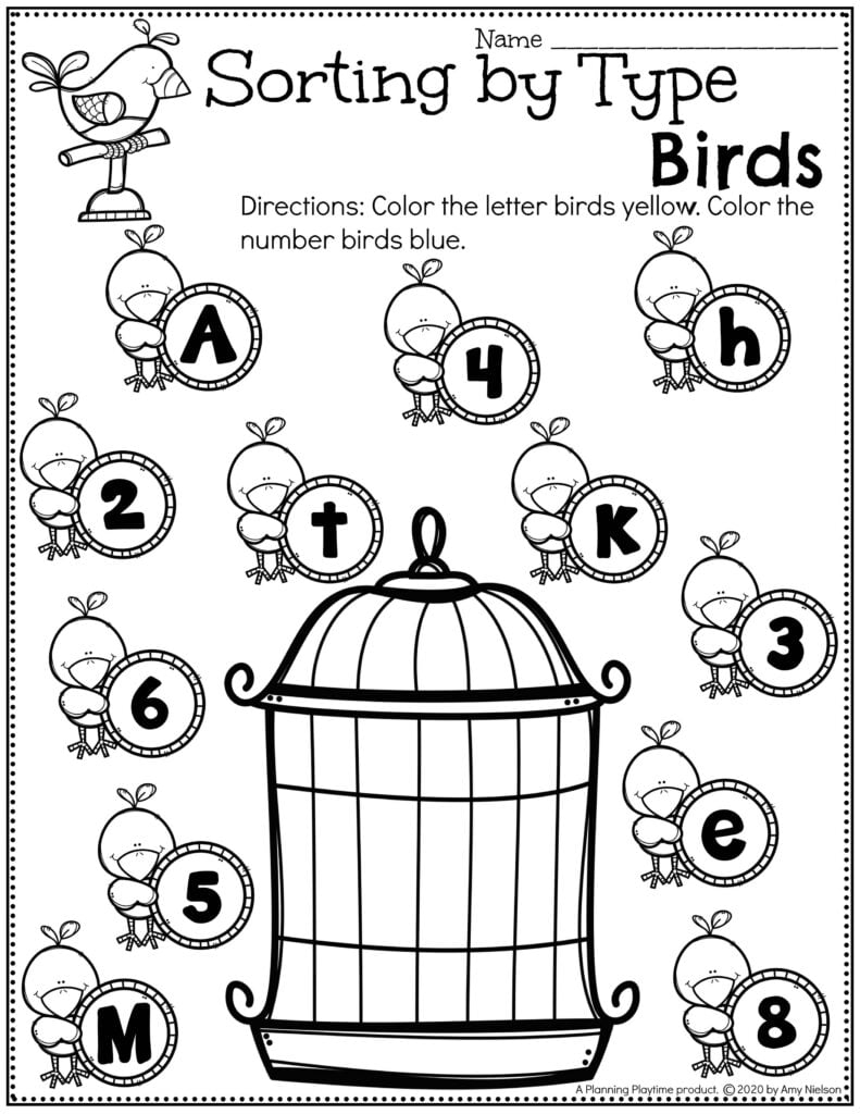 pets worksheets for preschool