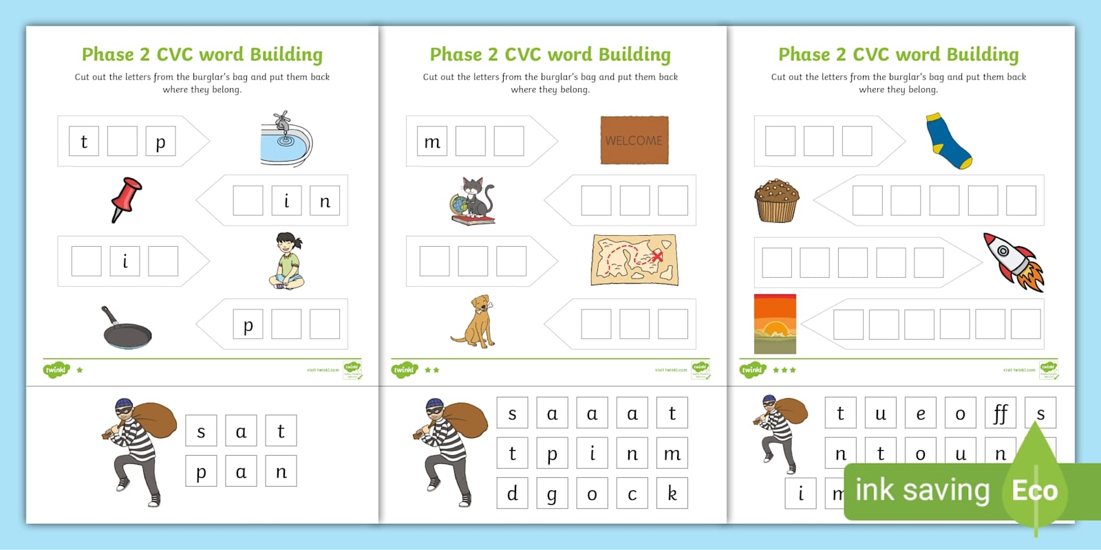 phase 2 phonics worksheets phase 2 phonics worksheets