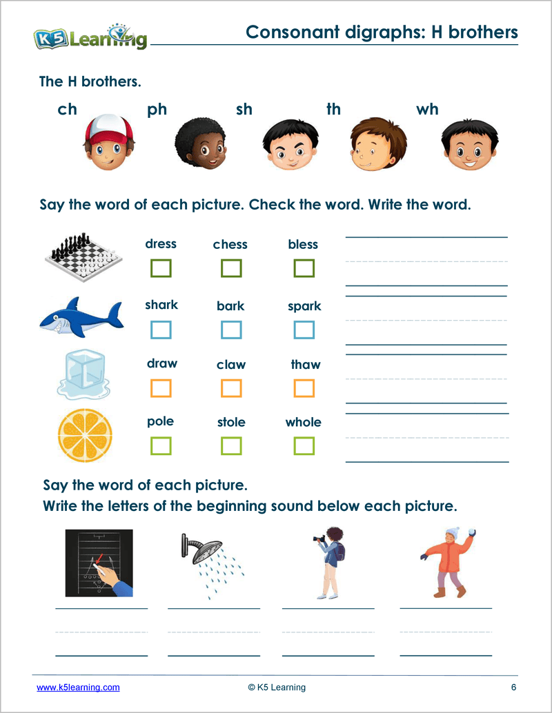 Phonics B Workbook K5 Bookstore