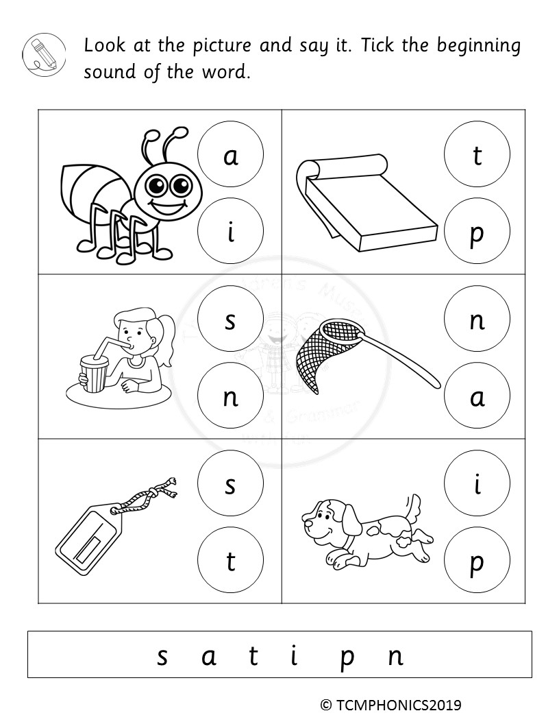 PHONICS GROUP 1 s A T I P N Made By Teachers