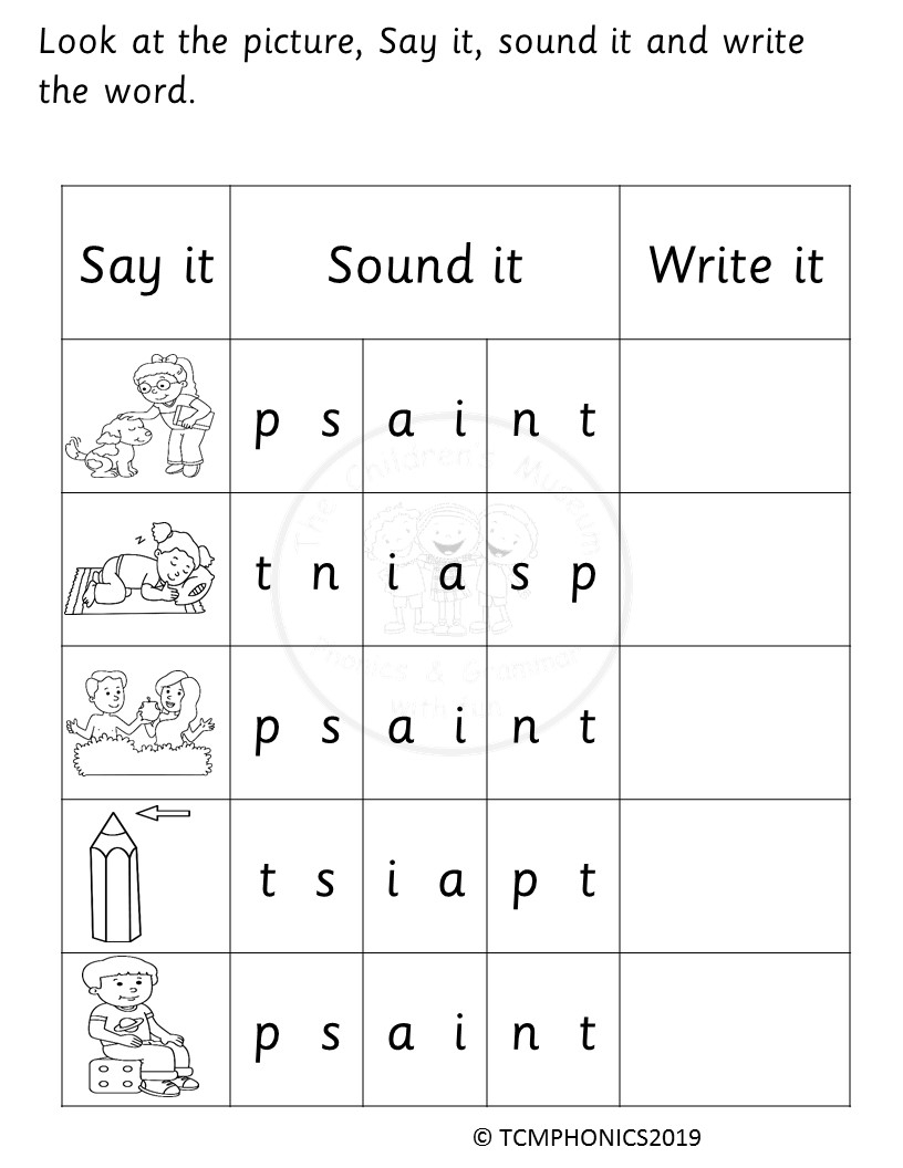 PHONICS GROUP 1 s A T I P N Made By Teachers