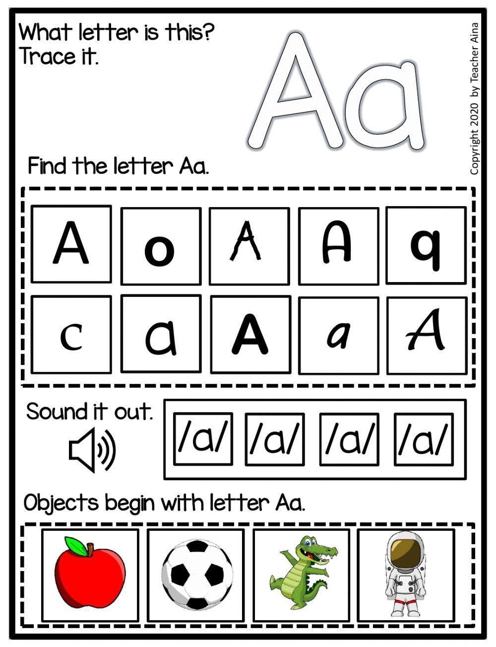 Phonics Online Worksheet For Kindergarten Worksheets Library