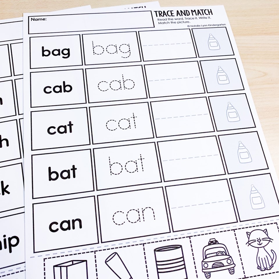 an phonics worksheets