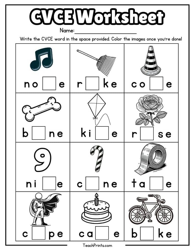 Phonics Teach Prints