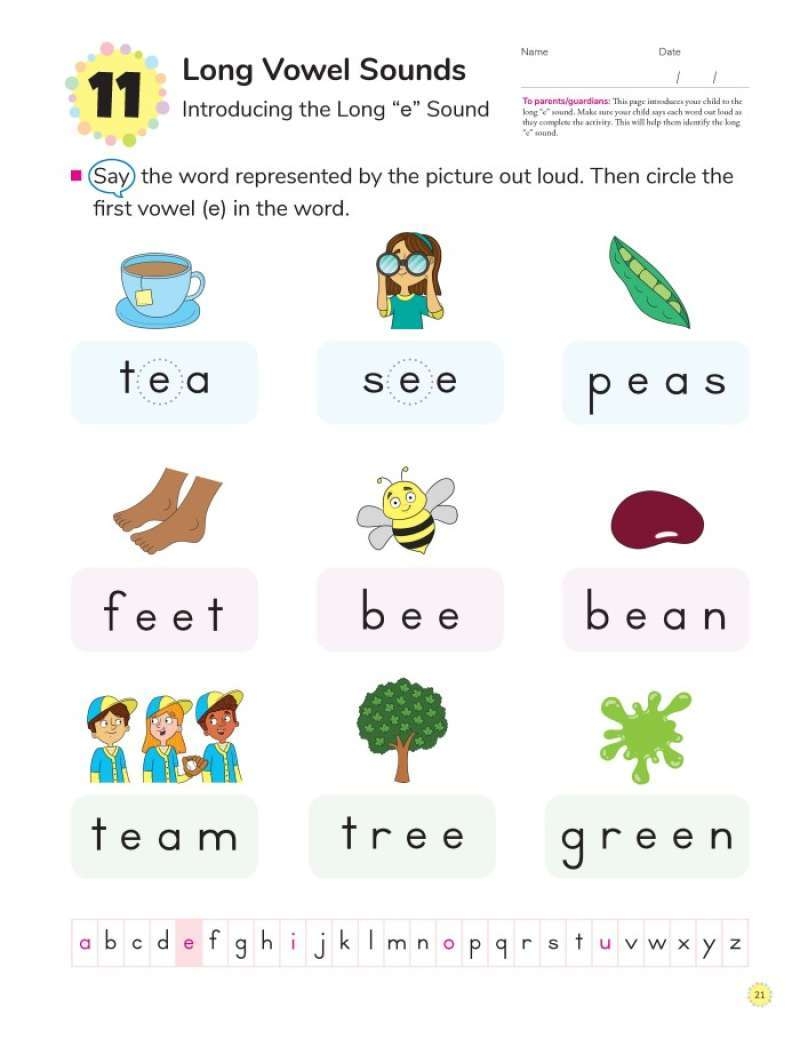 Phonics Workbook Kumon My Book Of Reading Skills For Kids Learn Vowel Consonant Sounds Kumon My Book Of Reading Skills Phonics Children s Workbook